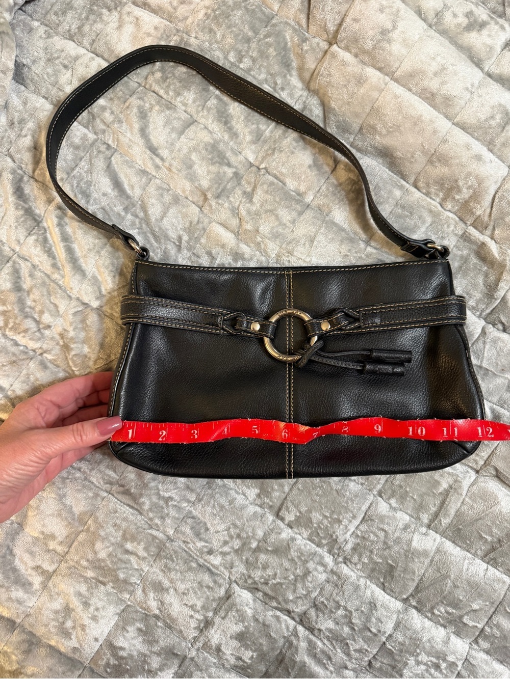 The Sak Black Leather Shoulder bag - Picture 4 of 9